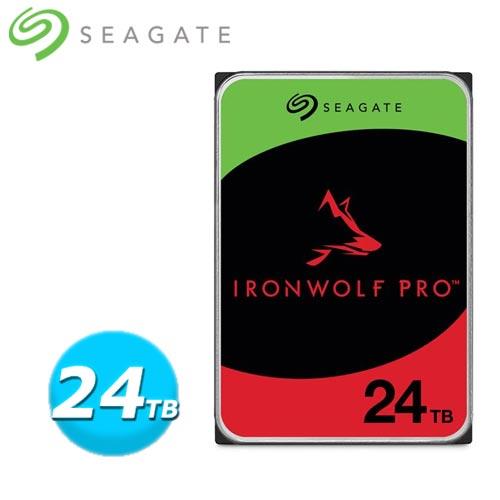 Seagate希捷 IronWolf Pro 24TB NAS專用硬碟 ST24000NT002