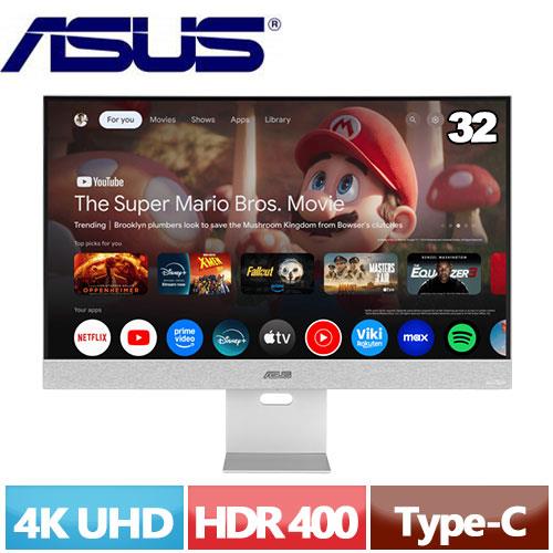 ASUS華碩 32型 ZenScreen Smart MS32UC 智慧螢幕