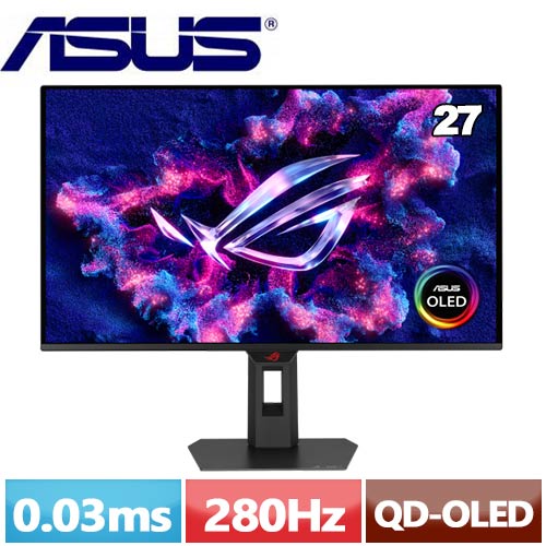 ASUS華碩 27型 ROG Strix OLED XG27ACDMS 電競螢幕