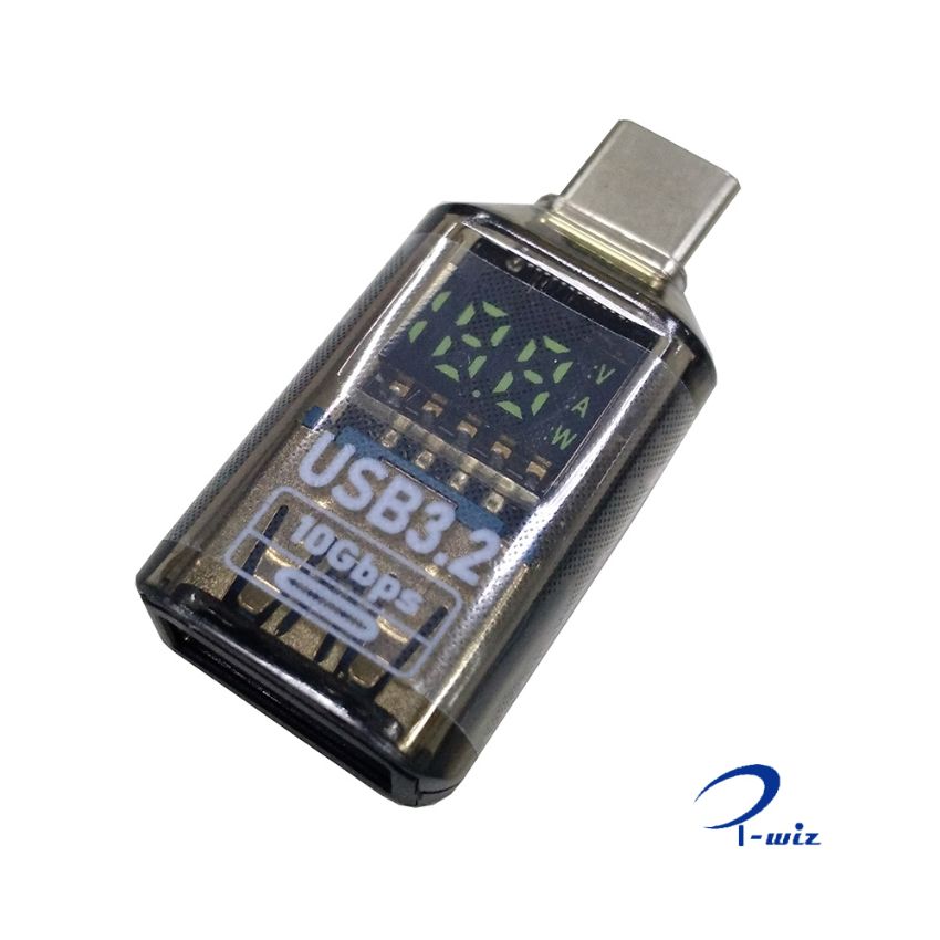 I-wiz 彰唯 USB3.2數位顯示OTG轉接頭36W C公轉A母