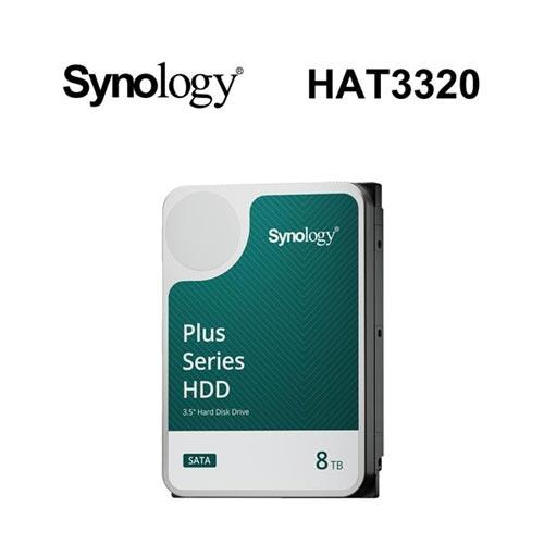 Synology群暉科技 HAT3320 8TB 3.5吋PLUS系列 NAS專用硬碟