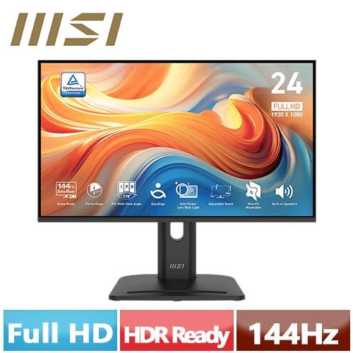 MSI微星 24型 PRO MP245PG E14 旋轉護眼顯示器
