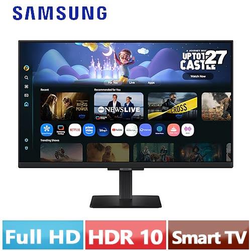 SAMSUNG三星 27型 智慧聯網螢幕 M5 M50F 黑 S27FM500EC