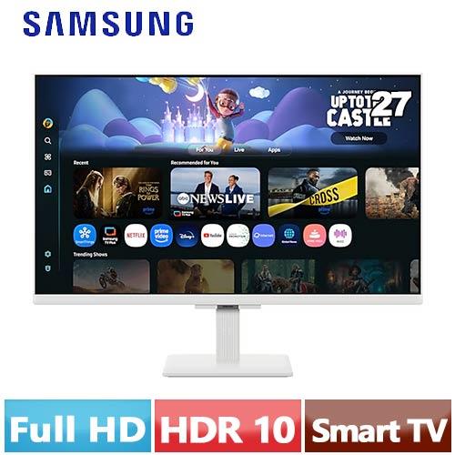 SAMSUNG三星 27型 智慧聯網螢幕 M5 M50F 白 S27FM501EC