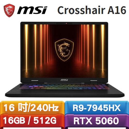 MSI微星 Crosshair A16 HX D7WFKG-045TW 16吋電競筆電