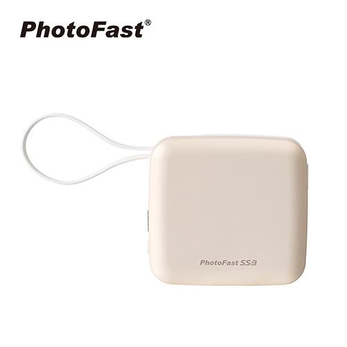 PhotoFast SSB mini充防爆充 固態行動電源10000mAh-沙漠色