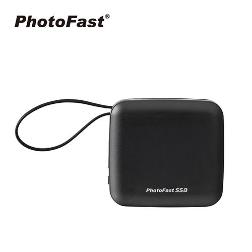 PhotoFast SSB mini充防爆充 固態行動電源10000mAh-黑色