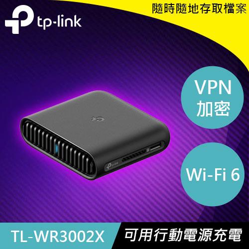 TP-LINK TL-WR3002X AX3000 Gigabit Wi-Fi 6 便攜式路由器