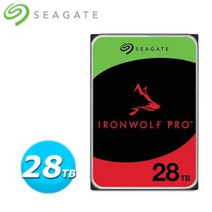 Seagate IronWolf Pro 28TB 3.5吋 NAS內接硬碟ST28000NT000