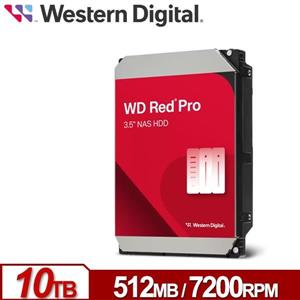 WD威騰 WD103KFBX 紅標Pro 10TB 3.5吋NAS硬碟