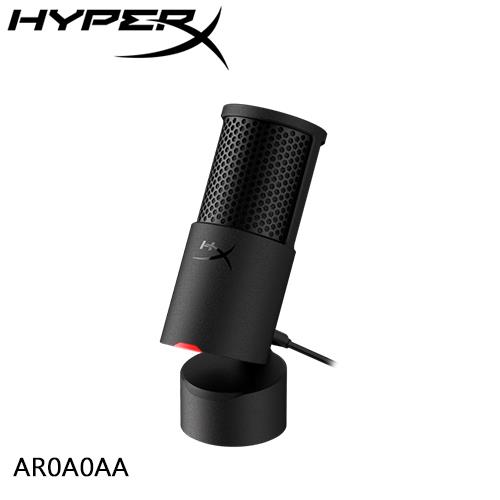 HyperX SoloCast 2 心型指向桌上型麥克風 黑 AR0A0AA