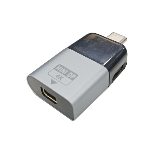 I-wiz 彰唯 USB-C轉Mini DP影音轉接頭帶PD快充 PC-160