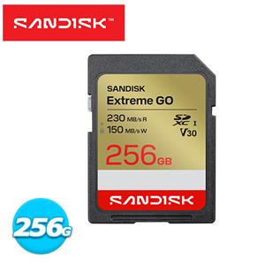 SANDISK Extreme GO SD UHS-I 256GB 記憶卡