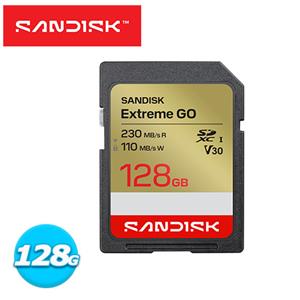 SANDISK Extreme GO SD UHS-I 128GB 記憶卡