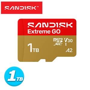 SANDISK Extreme GO microSD UHS-I 1TB 記憶卡