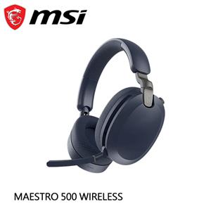MSI 微星 MAESTRO 500 WIRELESS ANC三模無線降噪耳機 NAVY
