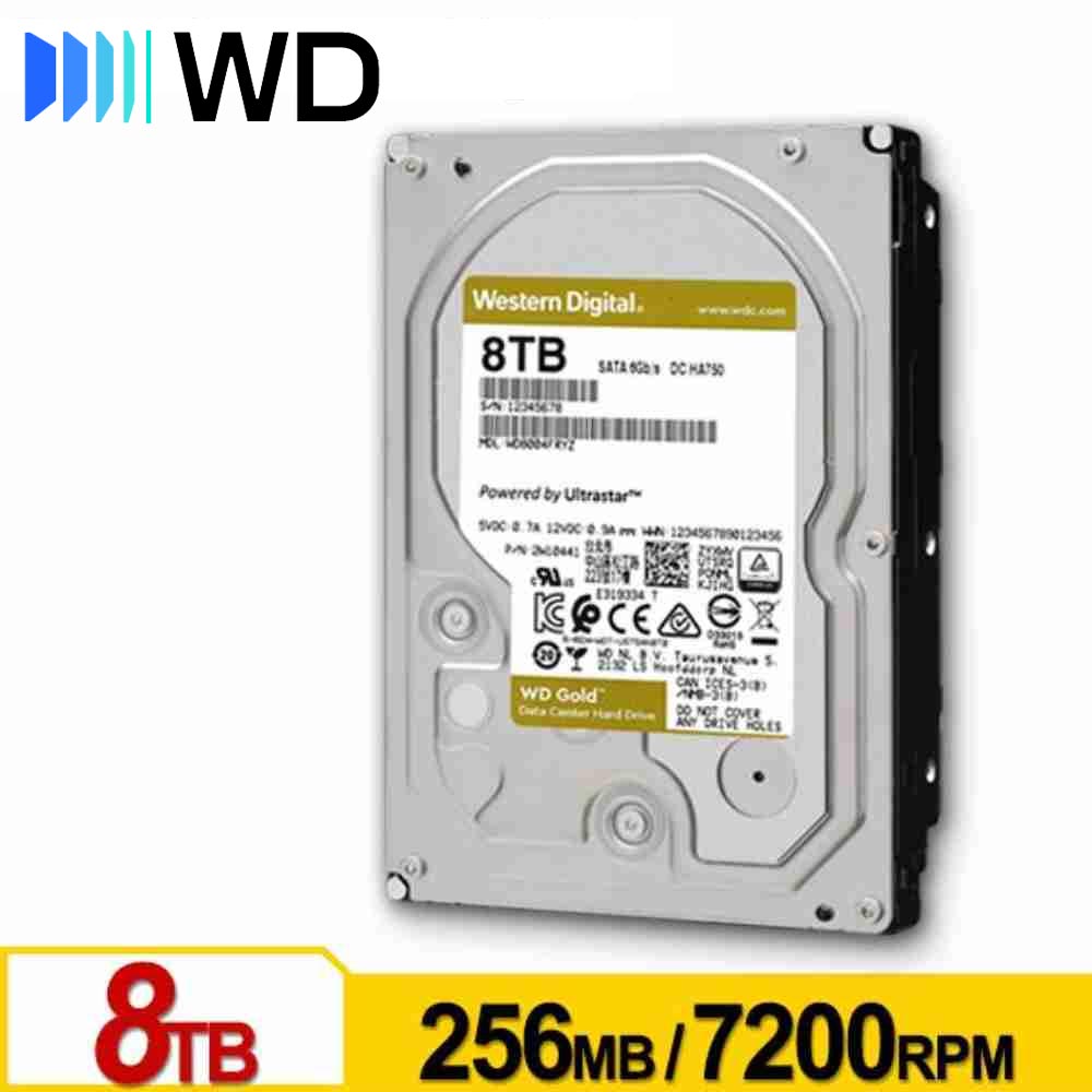 WD 藍標8TB 80EAAZ 3.5吋SATA 內接硬碟-內接式硬碟專館- EcLife良興購物網