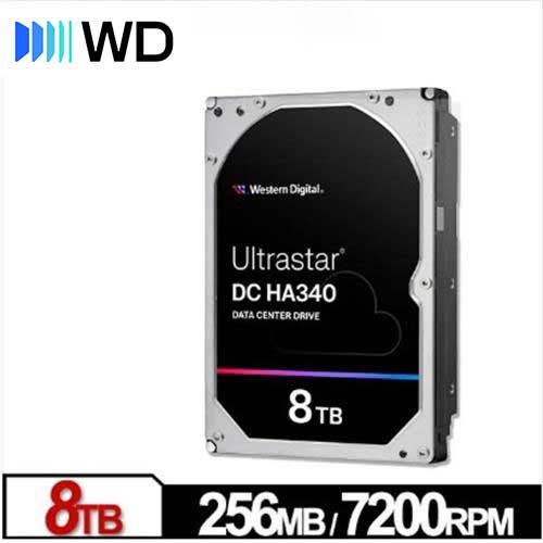 WD威騰 Ultrastar DC HA340 8TB 3.5吋企業級硬碟(0B47078)