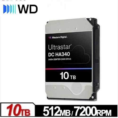 WD威騰 Ultrastar DC HA340 10TB 3.5吋企業級硬碟 0B47062