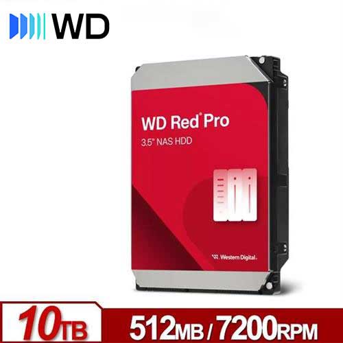 WD威騰 WD103KFBX 紅標Pro 10TB 3.5吋NAS硬碟
