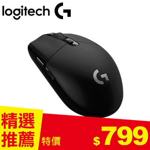 Logitech 羅技 G304 無線遊戲滑鼠 黑