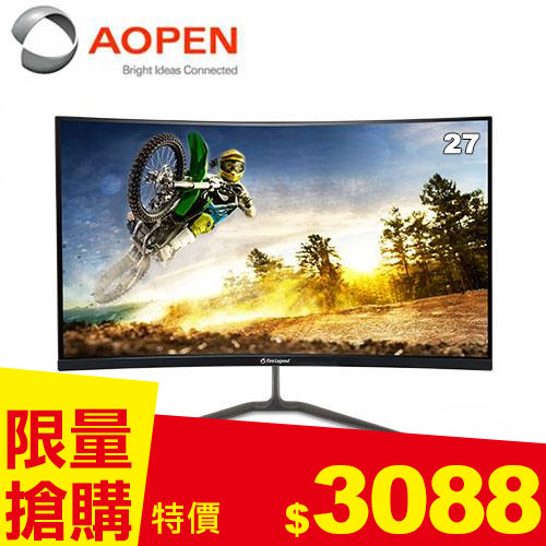 AOPEN 27型 27HC5R H 曲面顯示器
