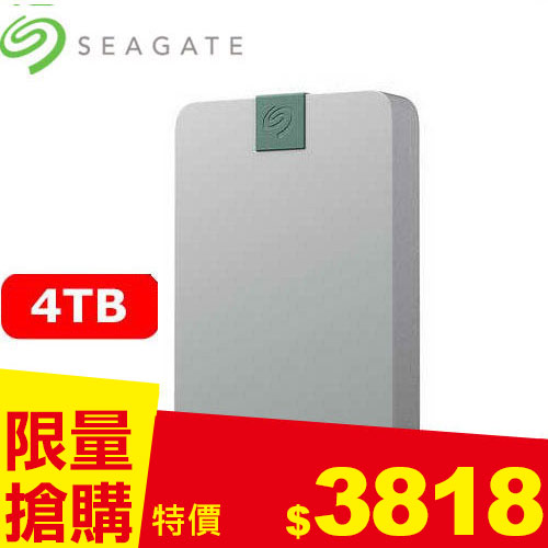 【Seagate 希捷】Ultra Touch 4TB 卵石灰(STMA4000400)