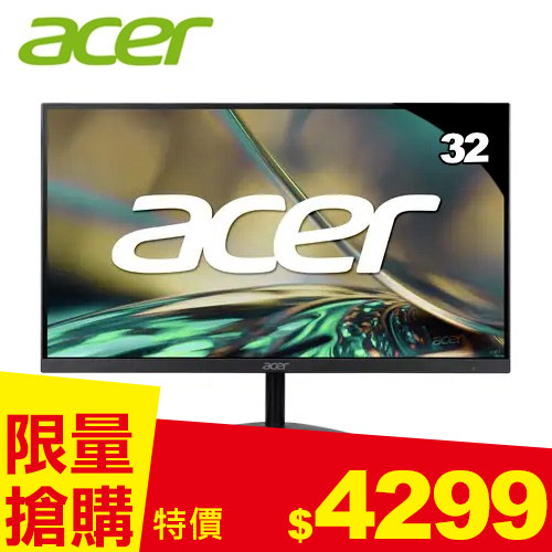 ACER宏碁 32型 SA322Q A 喇叭版 電腦螢幕