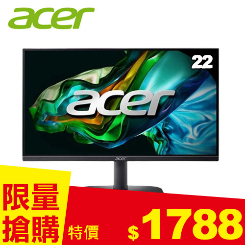 Acer宏碁 22型 EK220Q H3 VA電腦螢幕