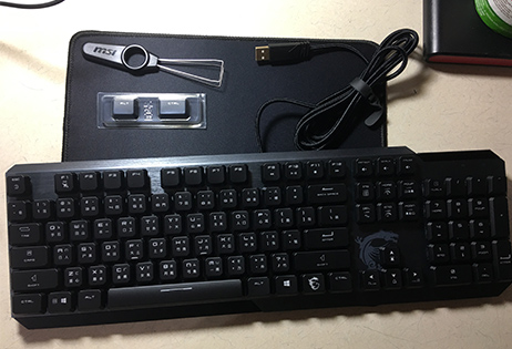 MSI微星龍宮鎮殿寶—Vigor GK50 短軸機械式電競鍵盤【夯貨體驗團】