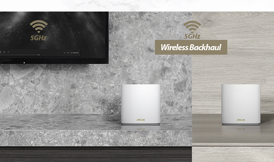 ASUS ZenWiFi XD6 有Mesh技術與時尚外觀！搞定透天房或百坪獨棟餐廳無線網路超Eas