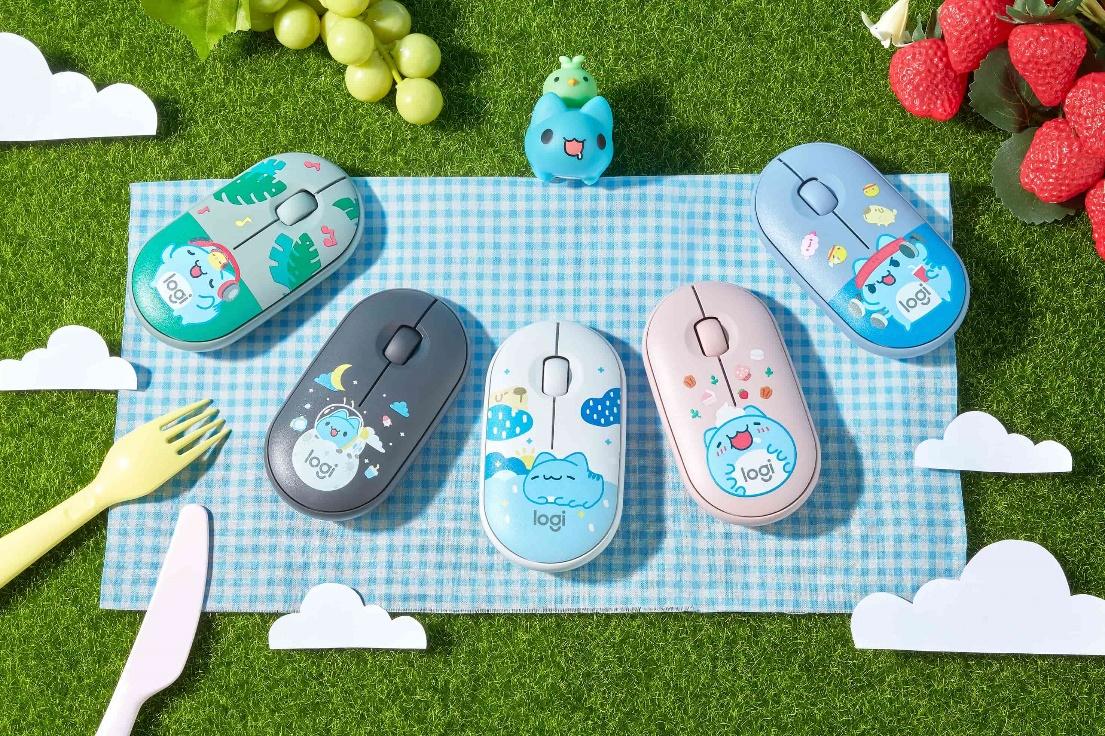 Logitech X 貓貓蟲咖波聯名鍵盤滑鼠