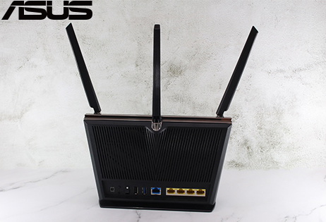 華碩ASUS RT-AX68U AX2700 WiFi6無線路由器-搭載終身免費趨勢科技防毒