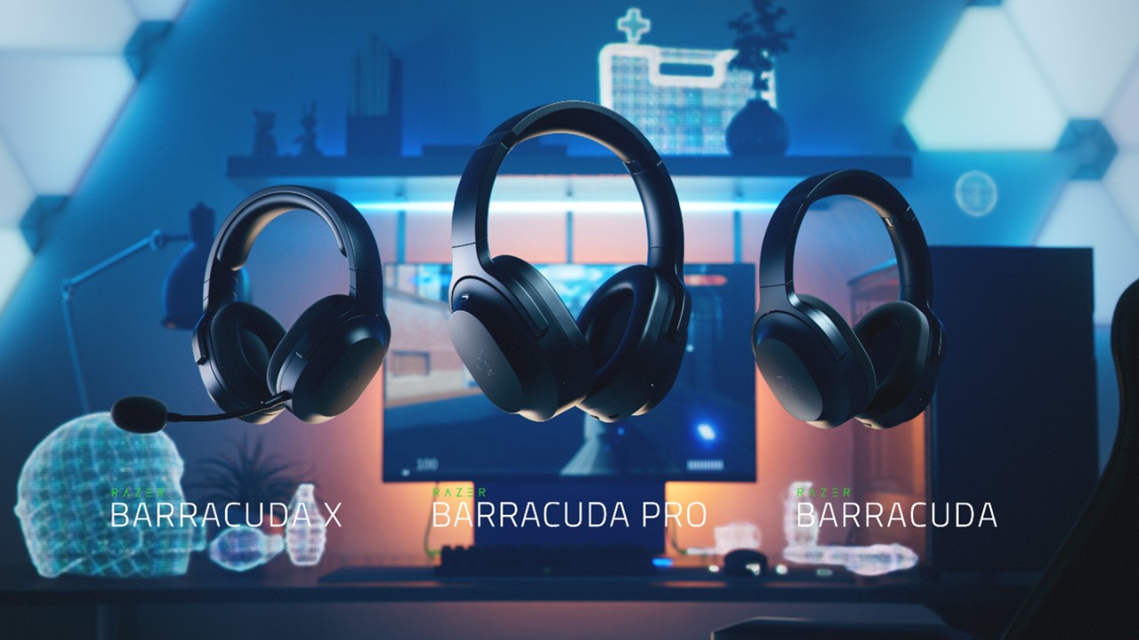 全新Razer Barracuda耳機系列 – 讓電競結合時尚走上街頭