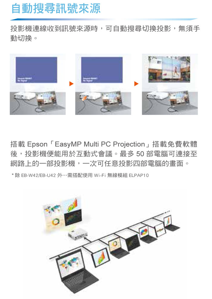 EB-W42商用投影機|商用投影機專賣-宏程投影機